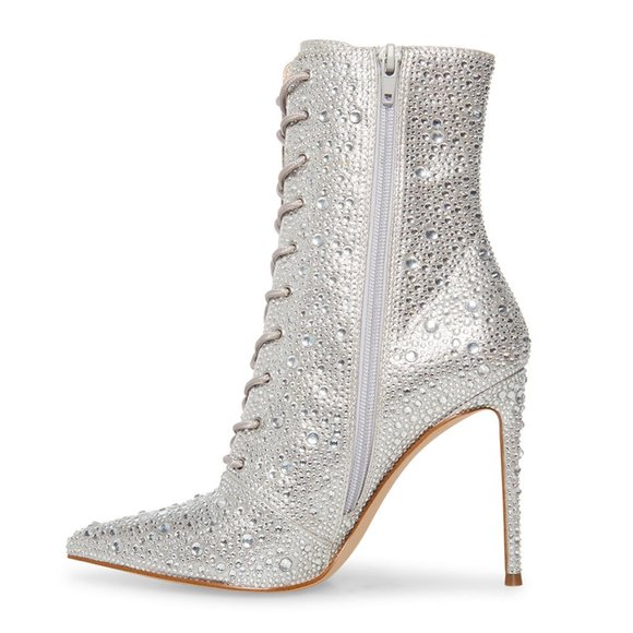 Steve Madden VALENCY-R RHINESTONES BOOTIES - Picture 3 of 5